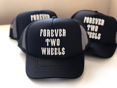 Forever Two Wheels Foam Trucker Hat